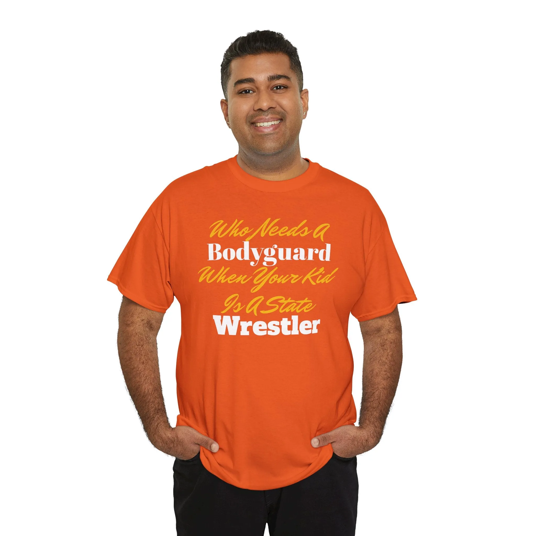 Who Needs A Bodyguard Wrestling Tee
