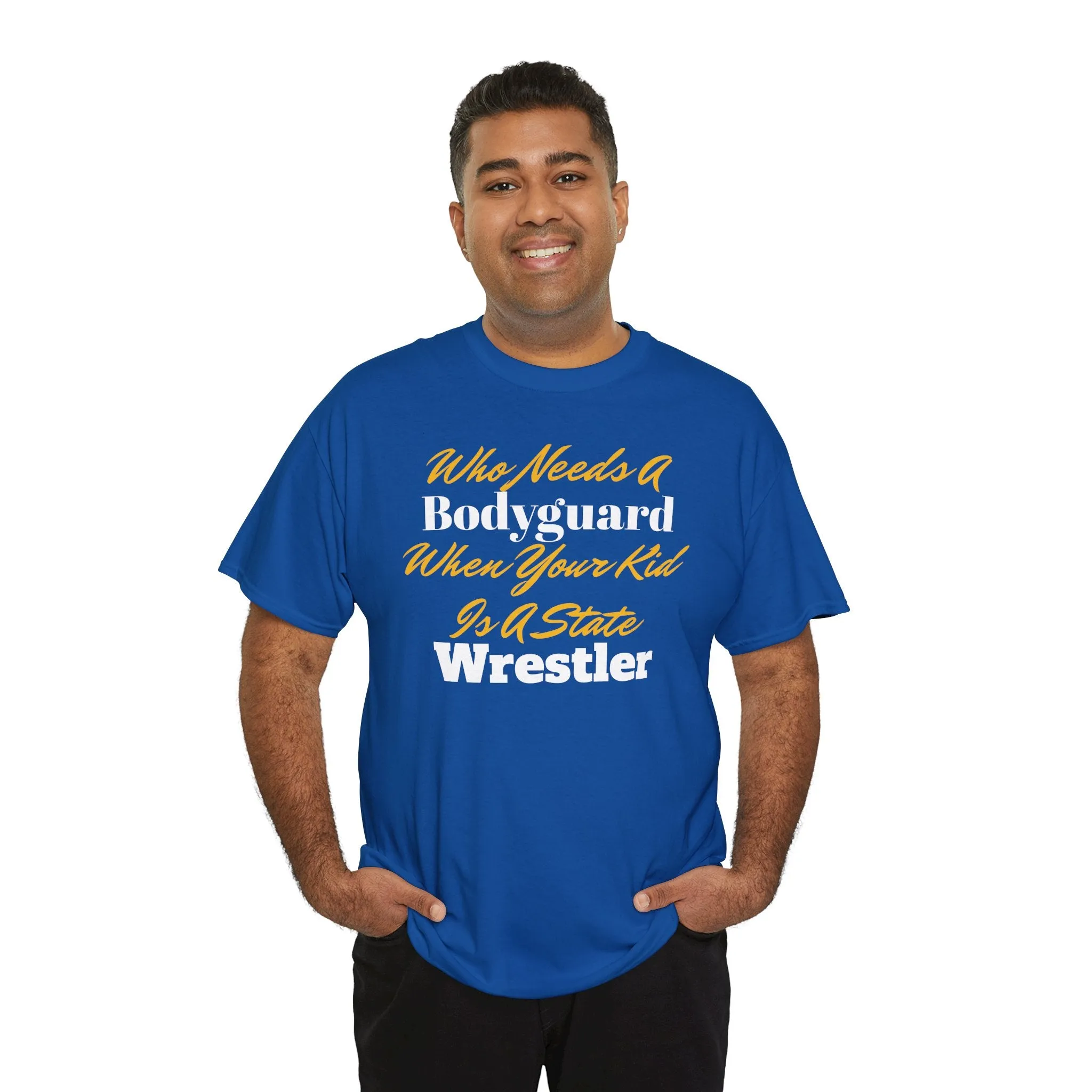 Who Needs A Bodyguard Wrestling Tee