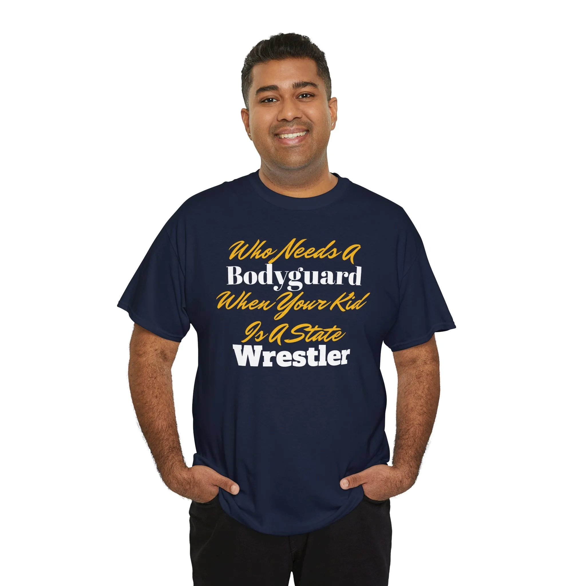 Who Needs A Bodyguard Wrestling Tee