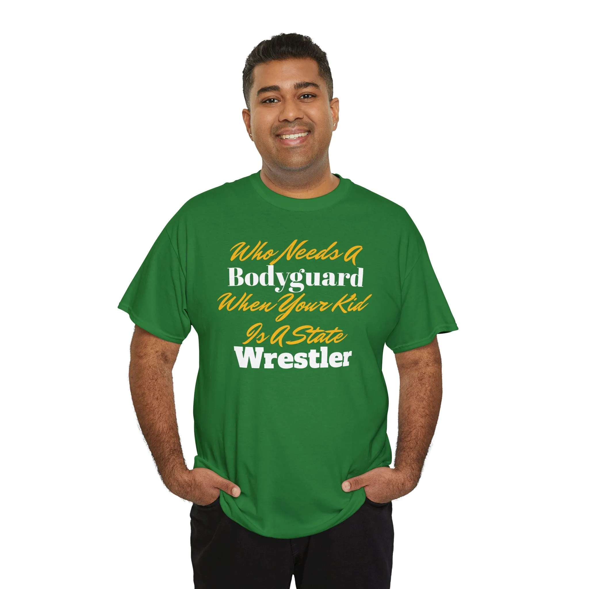 Who Needs A Bodyguard Wrestling Tee
