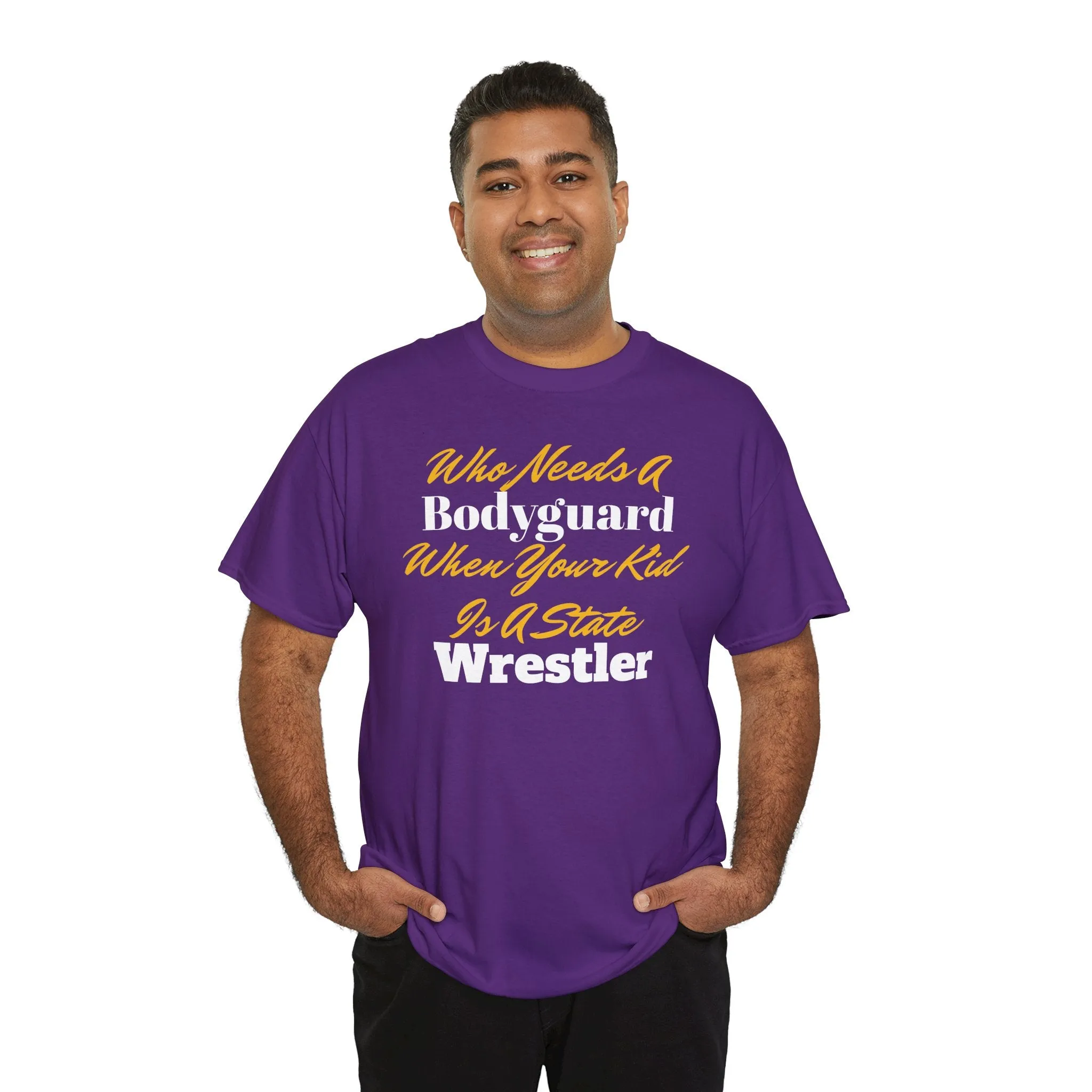 Who Needs A Bodyguard Wrestling Tee