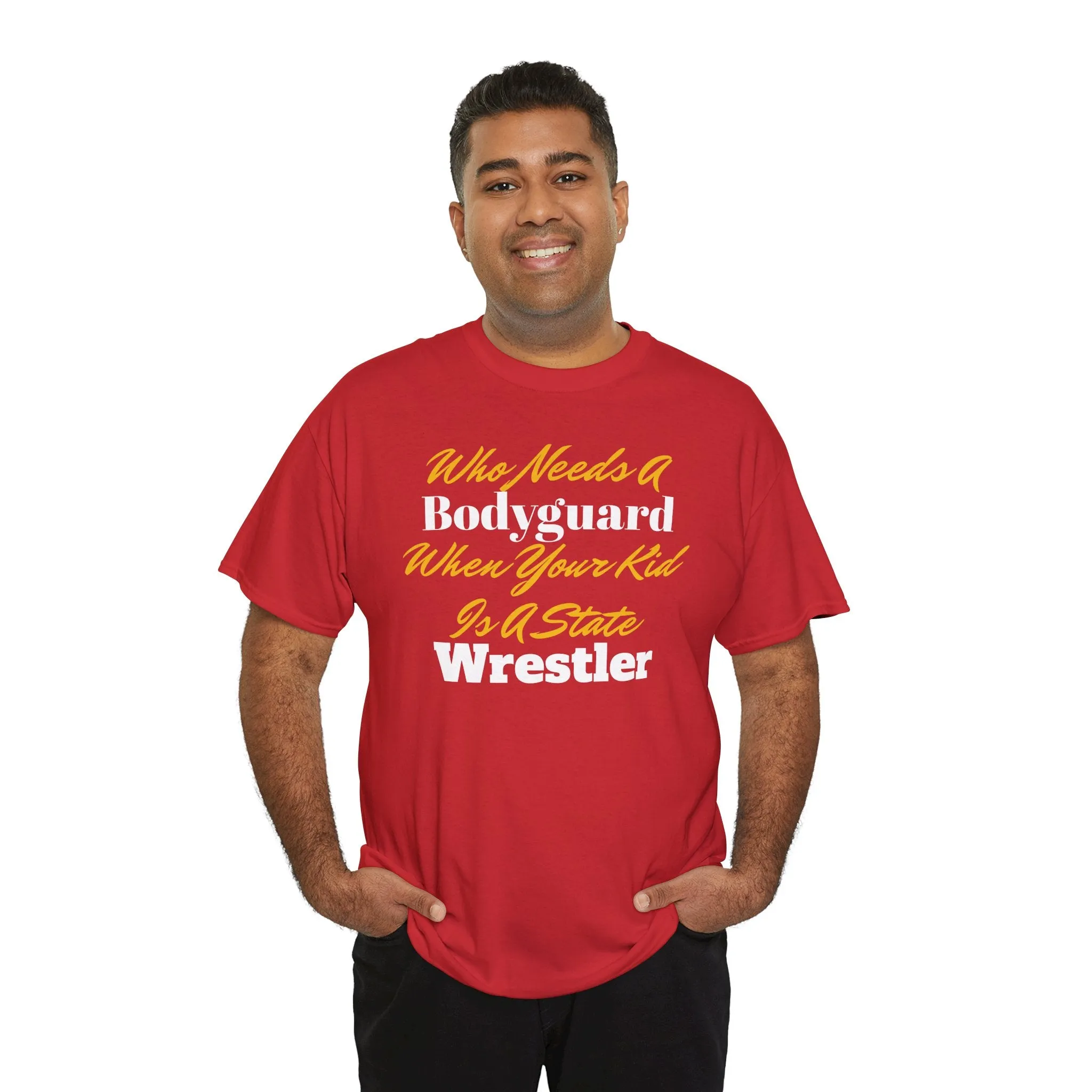 Who Needs A Bodyguard Wrestling Tee