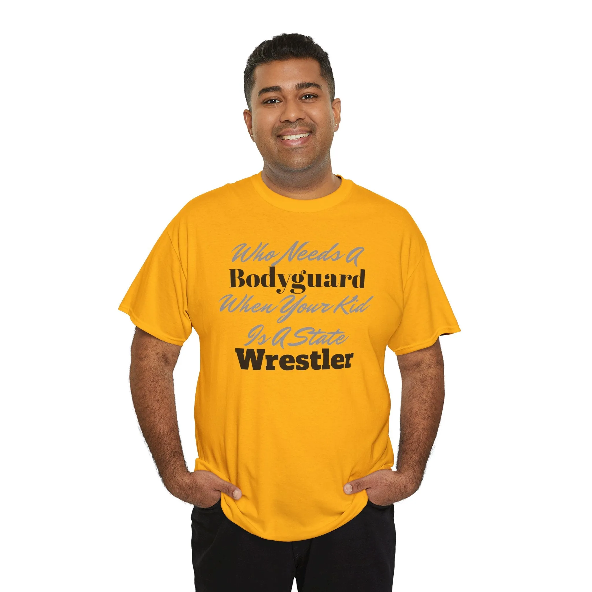 Who Needs A Bodyguard Wrestling Tee