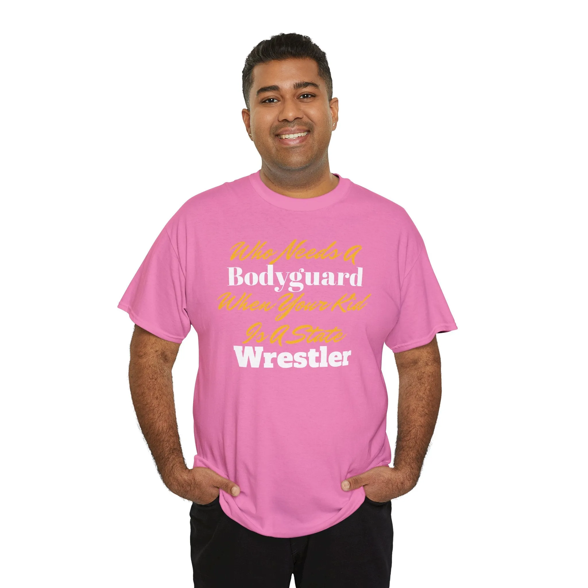 Who Needs A Bodyguard Wrestling Tee