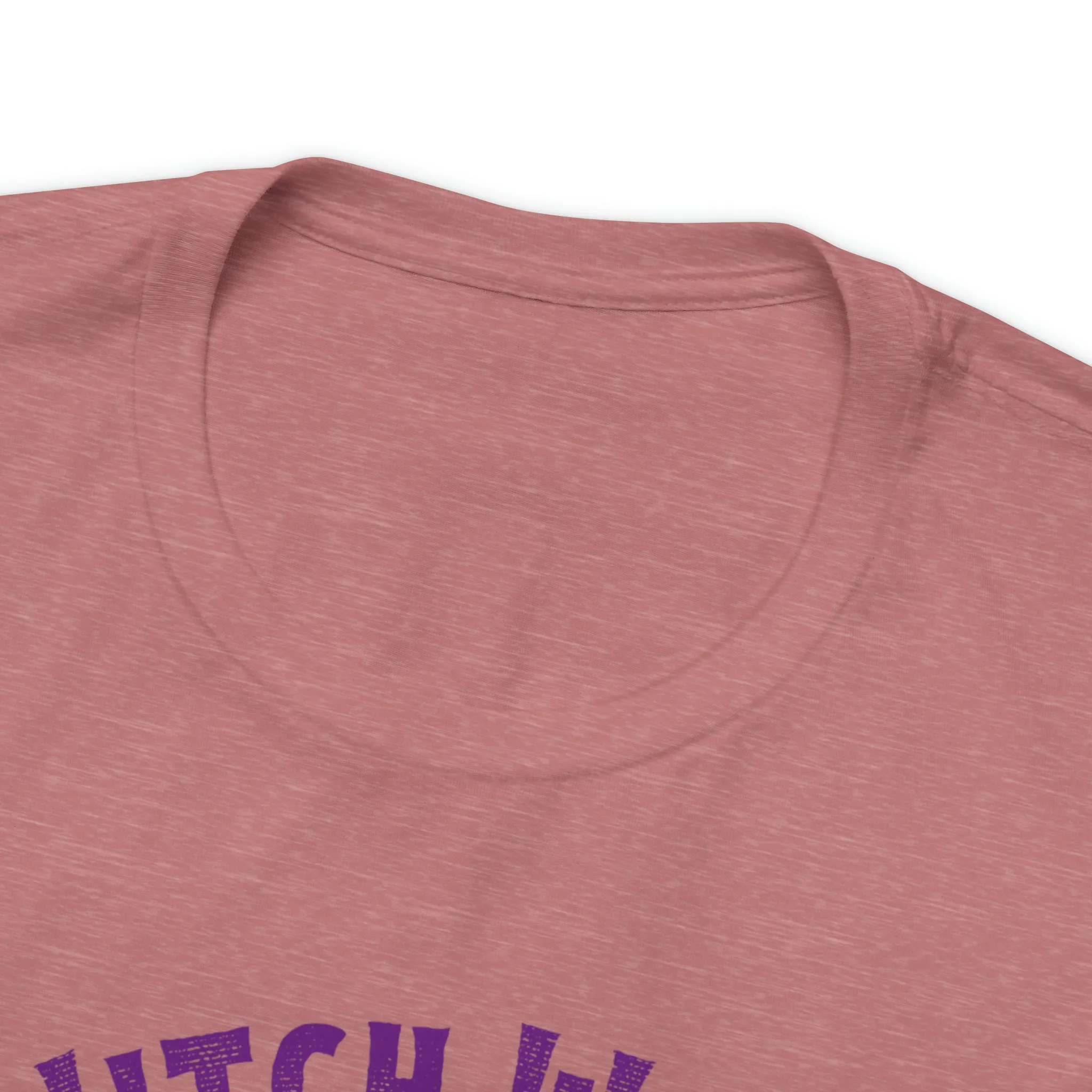 Witch Way to the Party Halloween T-Shirt | Spooky Witchy Tee |  Bella Canvas 3001Unisex | Funny Short Sleeve Tshirt