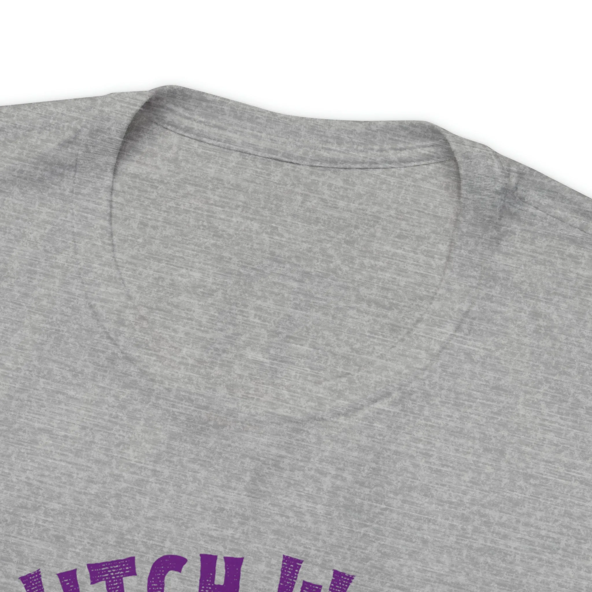 Witch Way to the Party Halloween T-Shirt | Spooky Witchy Tee |  Bella Canvas 3001Unisex | Funny Short Sleeve Tshirt