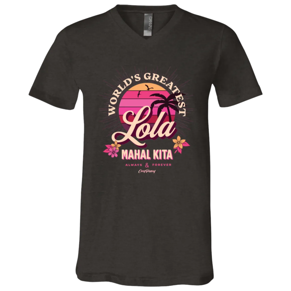 Worlds Greatest Lola Unisex Jersey V-Neck T-Shirt