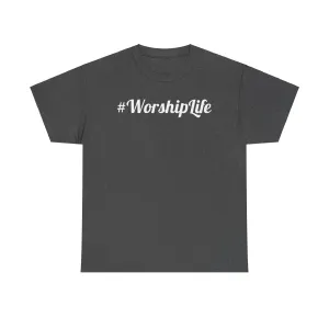 #WorshipLife Version 2 Unisex Heavy Cotton Tee