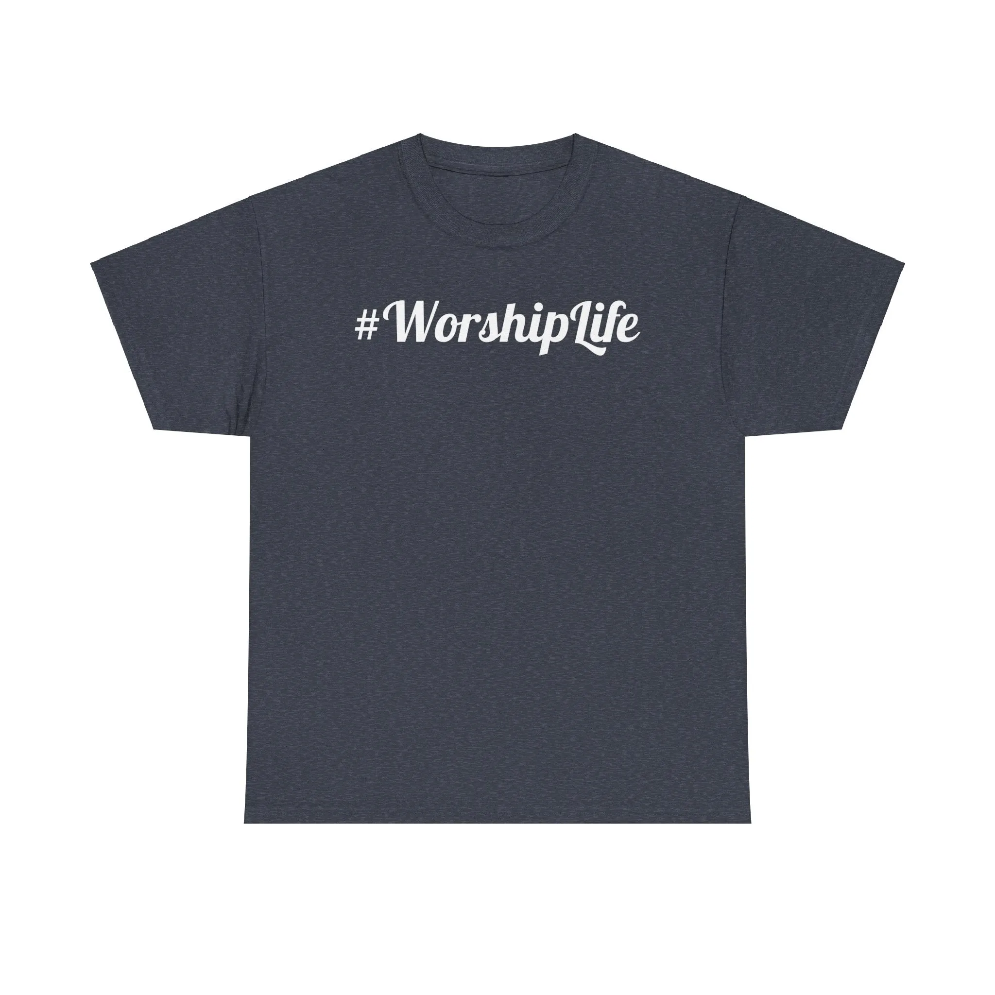 #WorshipLife Version 2 Unisex Heavy Cotton Tee