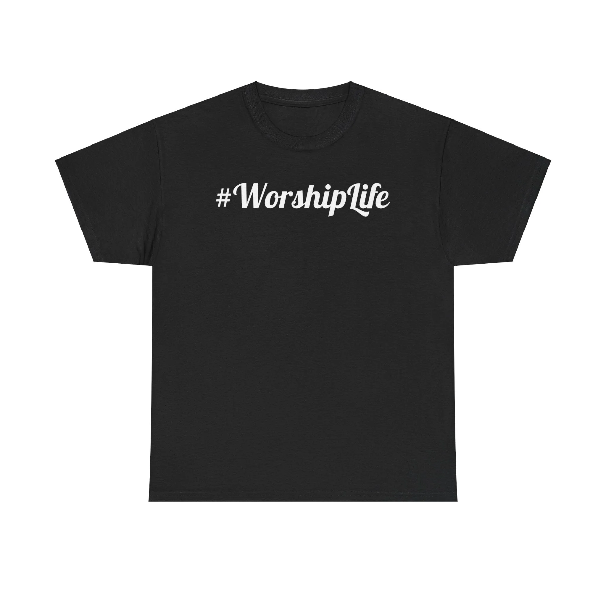 #WorshipLife Version 2 Unisex Heavy Cotton Tee