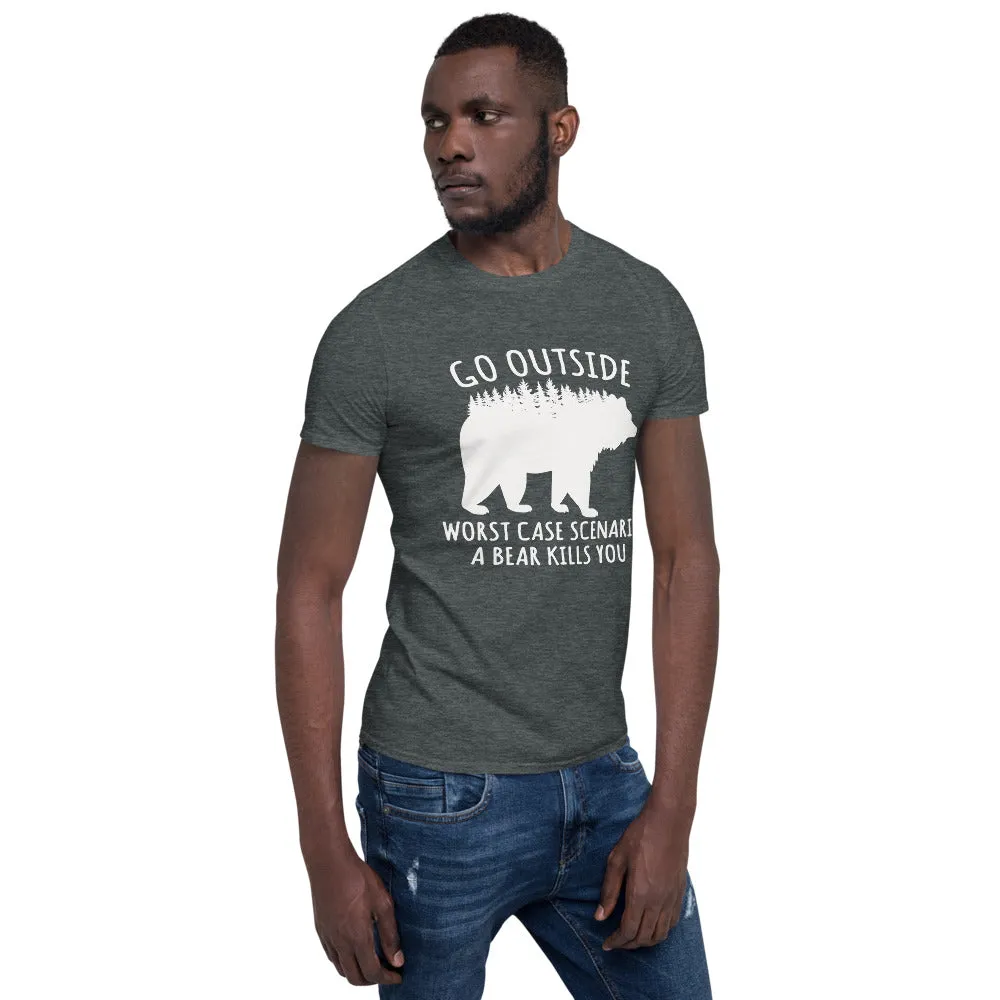 Worst Case a Bear Eats You Men's T-Shirt