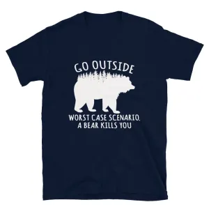 Worst Case a Bear Eats You Men's T-Shirt