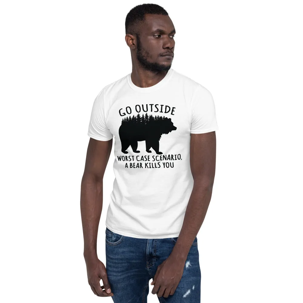 Worst Case a Bear Eats You Men's T-Shirt