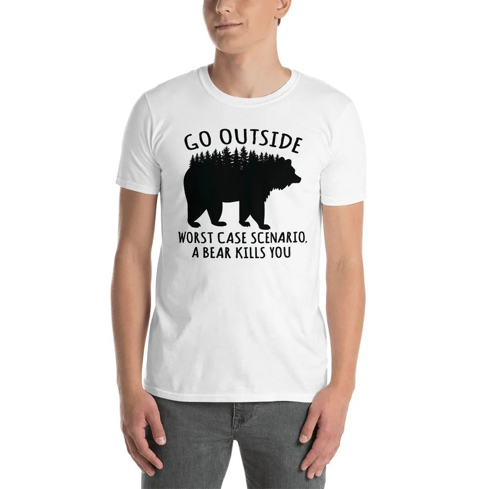 Worst Case a Bear Eats You Men's T-Shirt