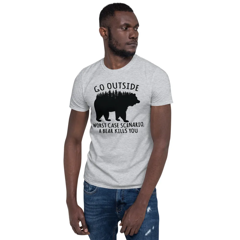Worst Case a Bear Eats You Men's T-Shirt