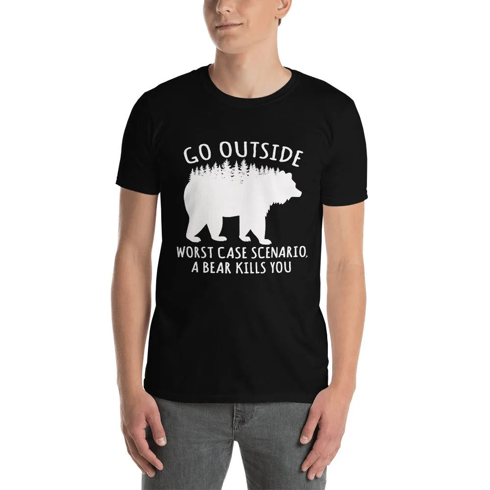 Worst Case a Bear Eats You Men's T-Shirt