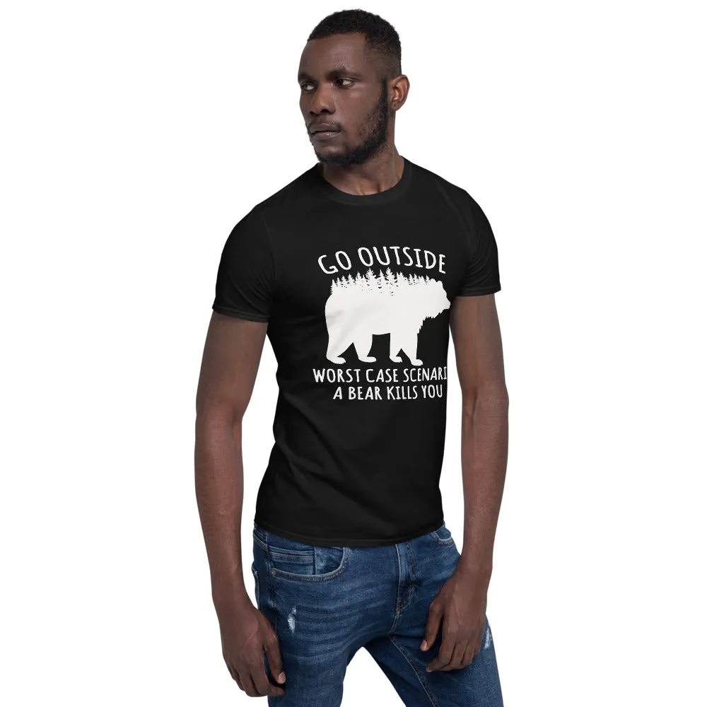 Worst Case a Bear Eats You Men's T-Shirt