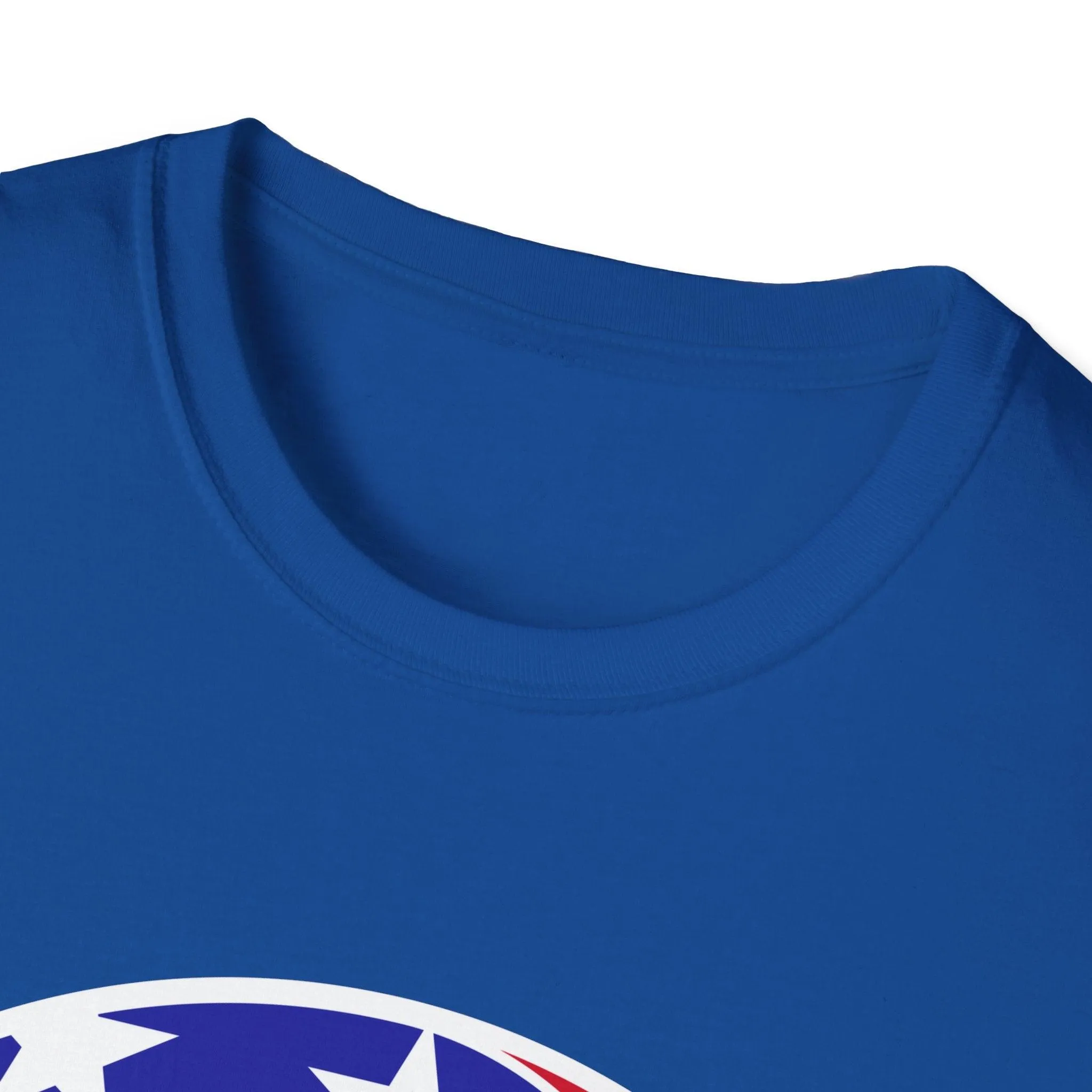 Yin YANG American flag Unisex Softstyle T-Shirt
