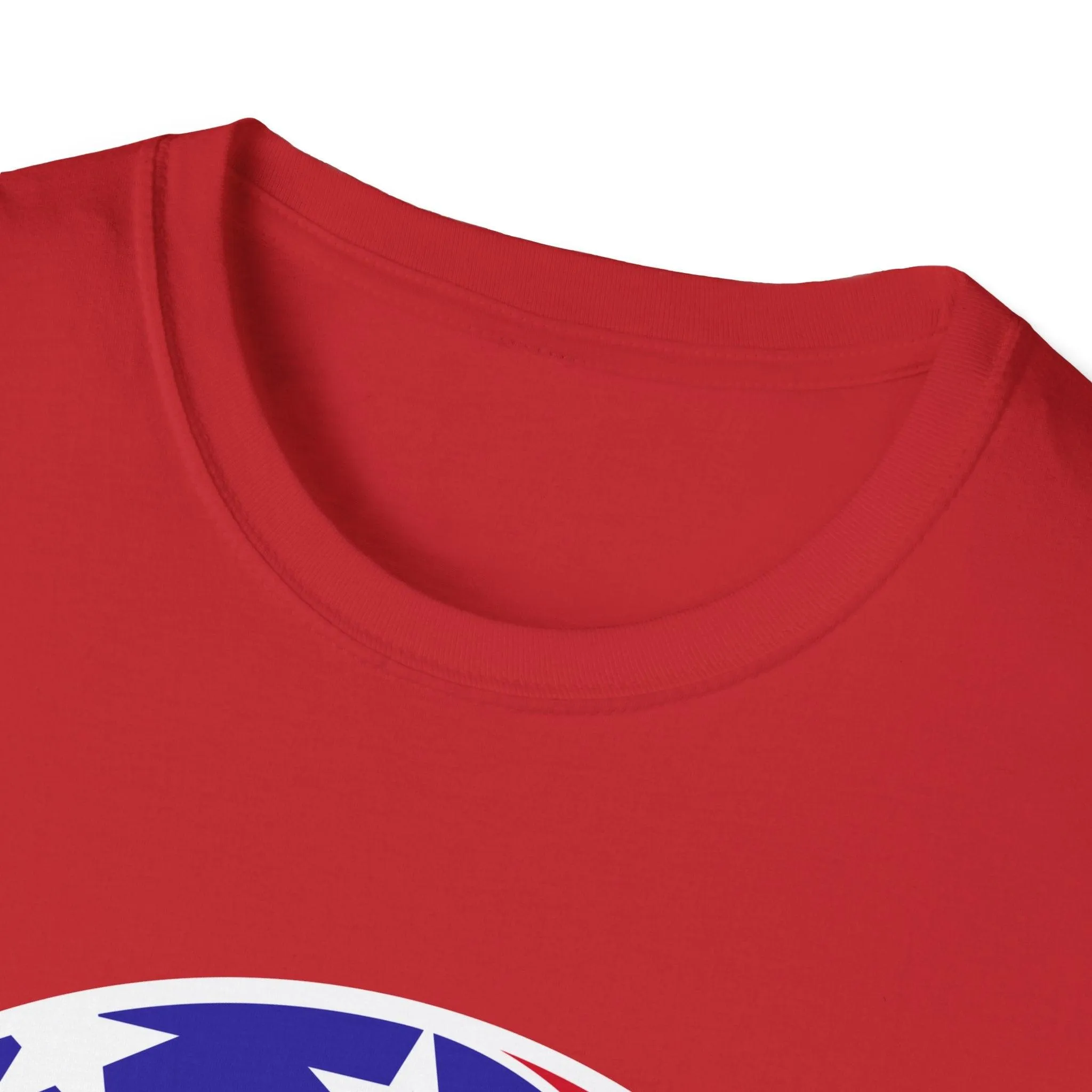Yin YANG American flag Unisex Softstyle T-Shirt