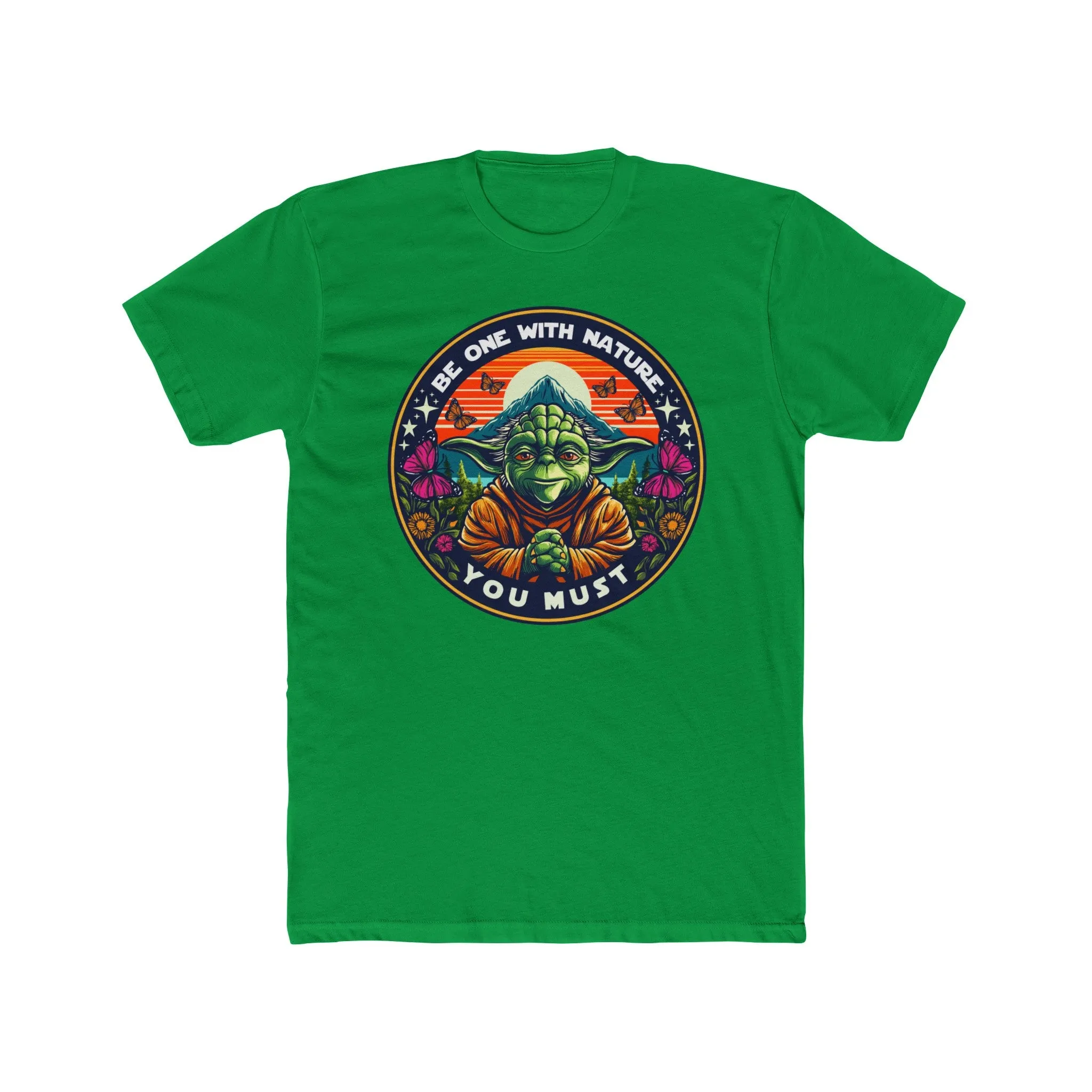 Yoda Nature On Next Level T-Shirt