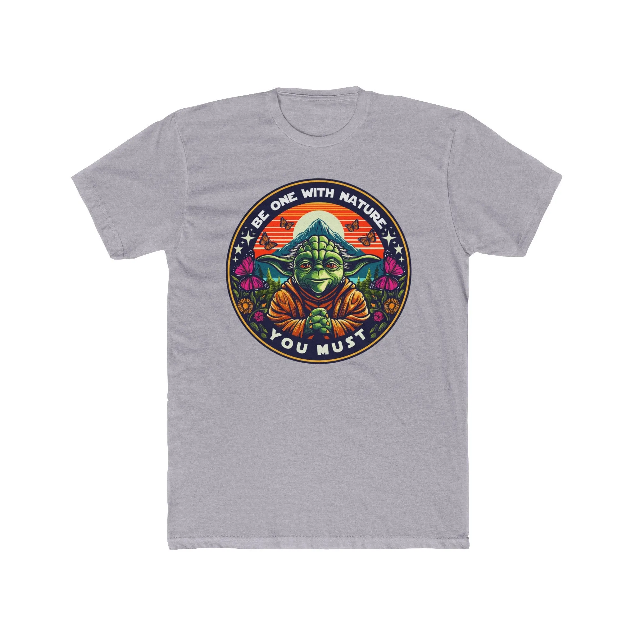 Yoda Nature On Next Level T-Shirt