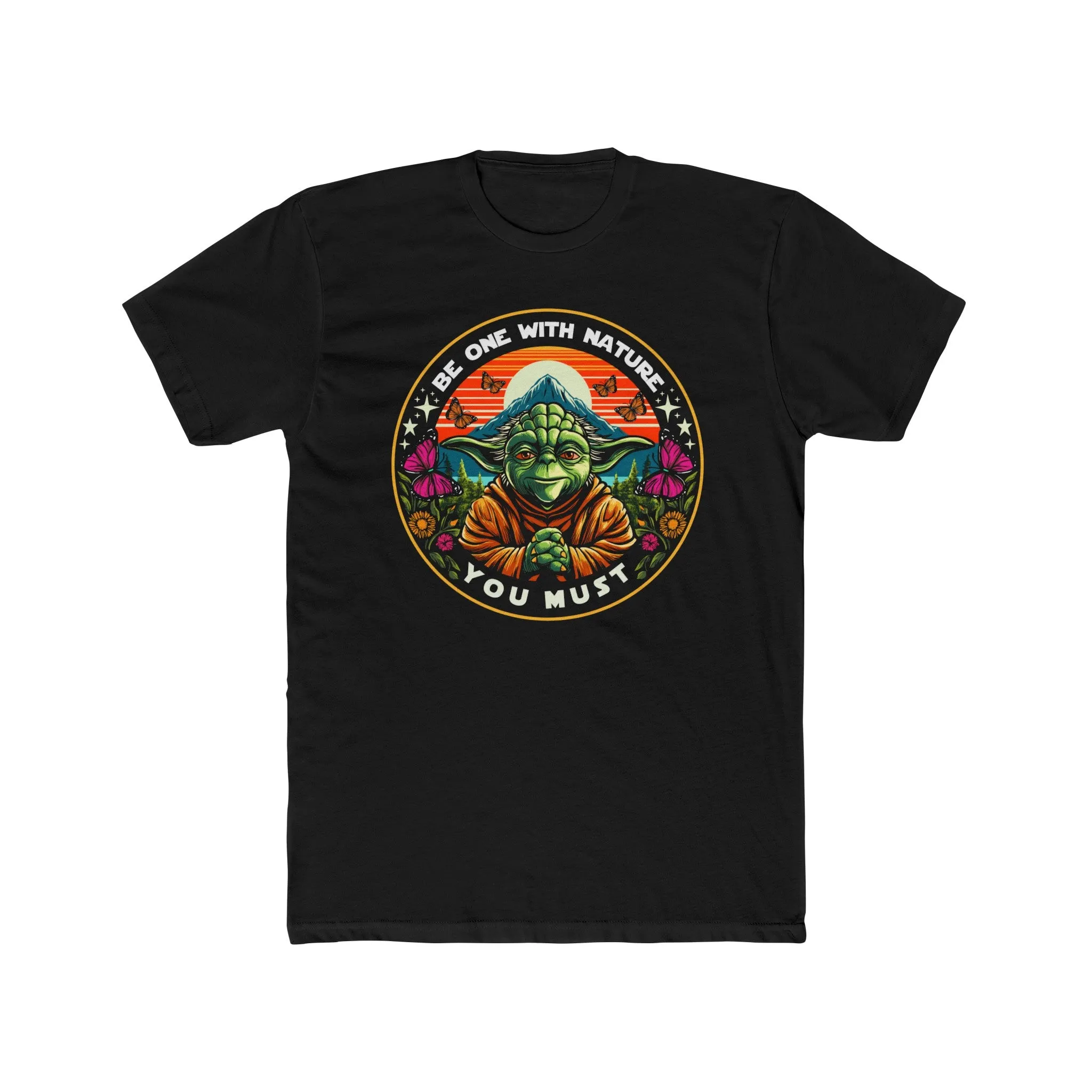 Yoda Nature On Next Level T-Shirt